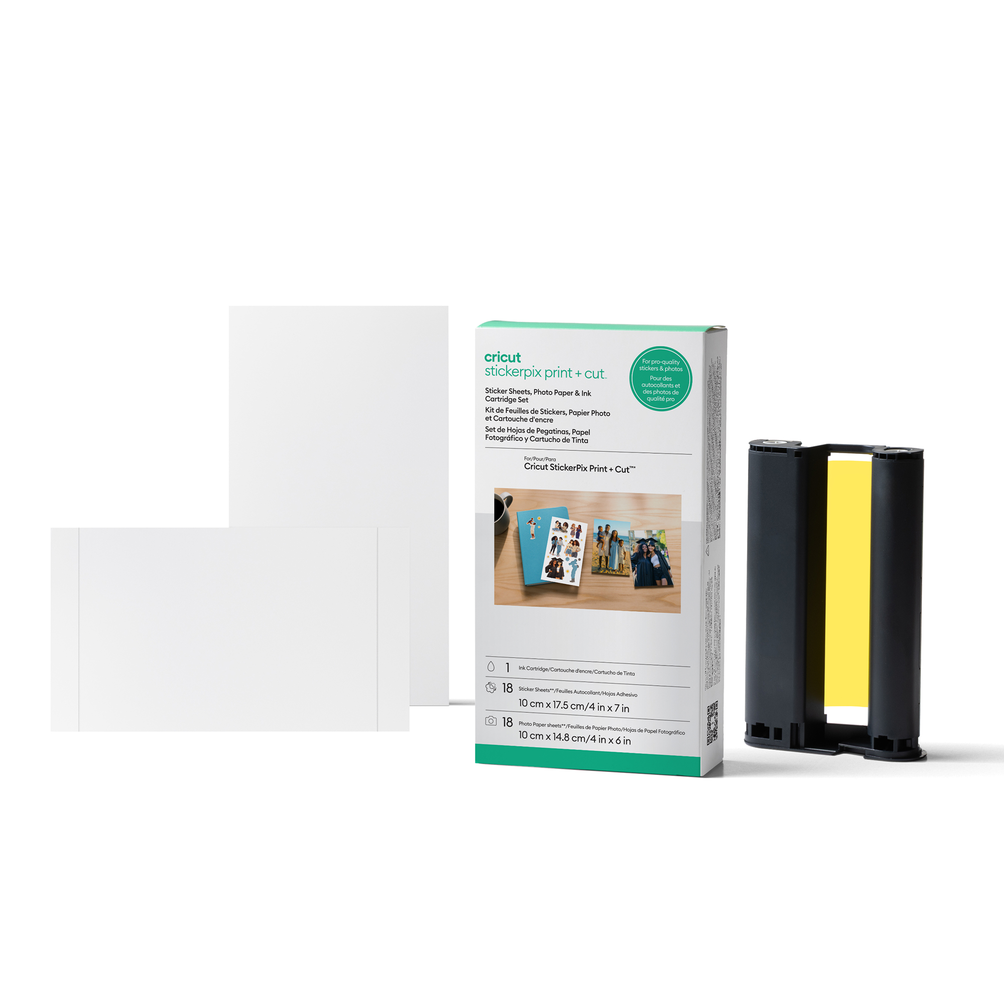 Cricut StickerPix Print + Cut™ Sticker Sheets, Photo Paper & Ink